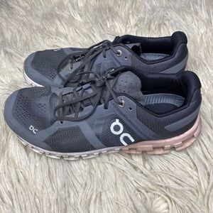 On Cloud Cloud Flow Women's Rock Rose Running Shoes